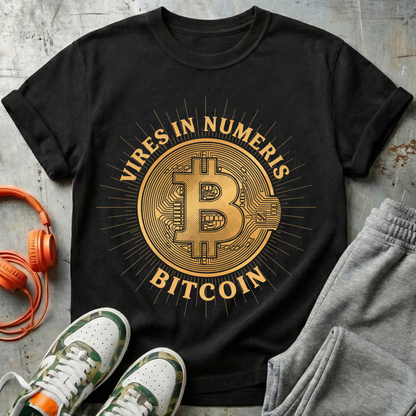 Vires In Numeris BTC Gold Tee