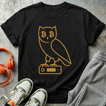 Bitcoin Owl T-Shirt