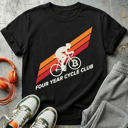 Four Year Cycle Club Retro Stripes Tee