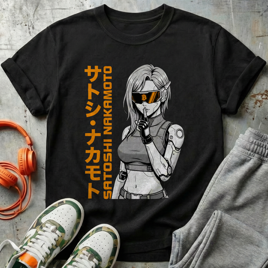 Satoshi Nakamoto Cyberpunk Anime