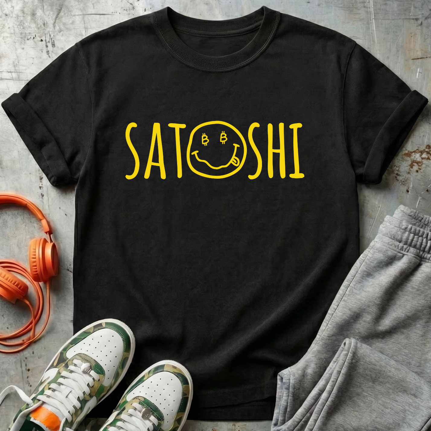 Satoshi Smilee Tee