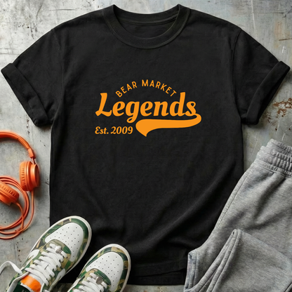 Bear Market Legends - Bitcoin Comfort Colors Tee Shirt