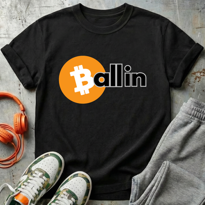 All In Bitcoin Comfort Colors Tee