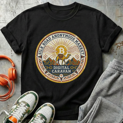 Silk Road Anonymous Badge Tee