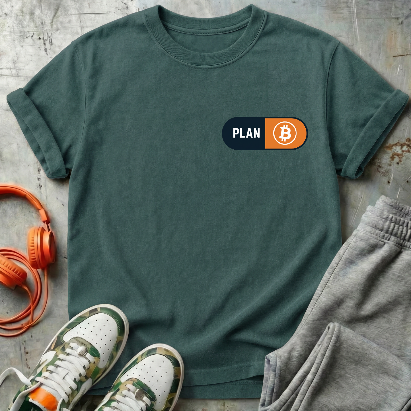 Plan B Bitcoin Pill Pocket Tee