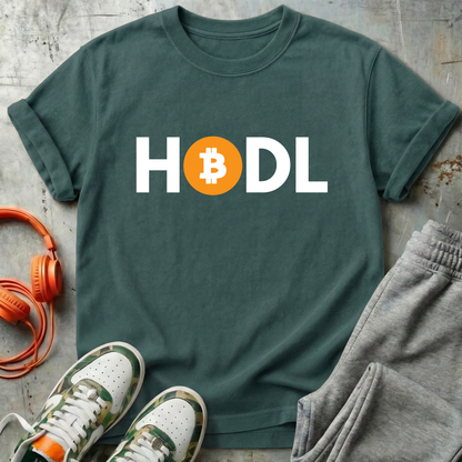 HODL Comfort Colors Bitcoin Tee Shirt