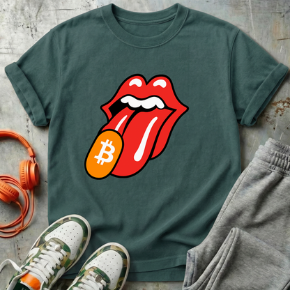 Tongue Tied Bitcoin Tee