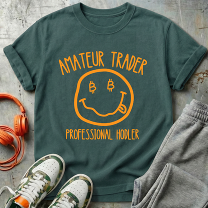 Amateur Trader, Professional Hodler Bitcoin Tee