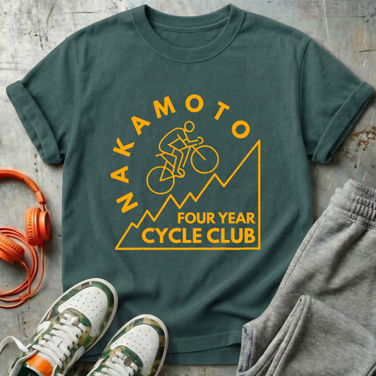 Nakamoto Four Year Cycle Club Bitcoin Line Tee