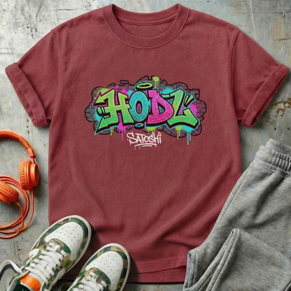 HODL Satoshi Graffiti Tee
