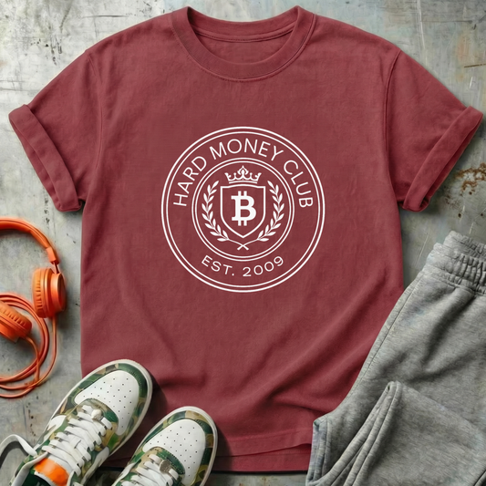 Hard Money Club Bitcoin - Comfort Colors Tee