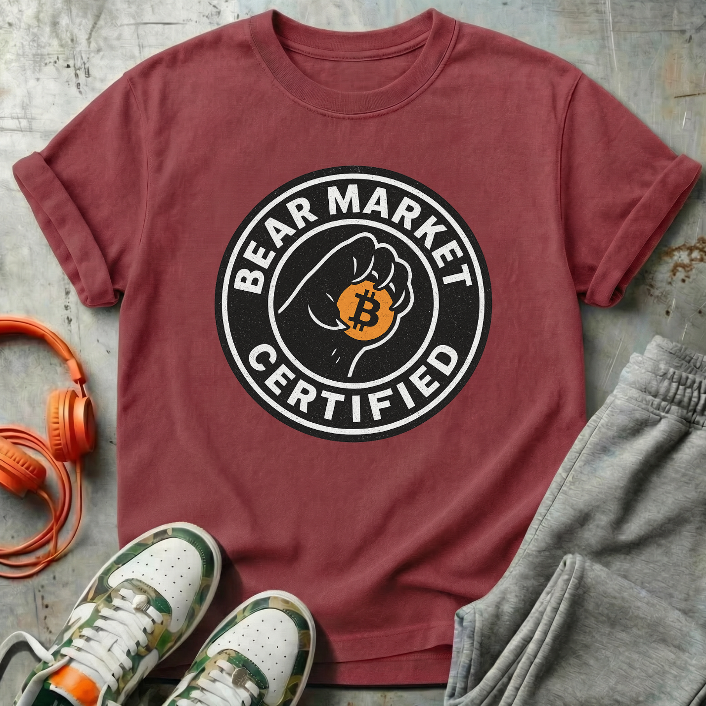Bear Market Certified Bitcoin Tee
