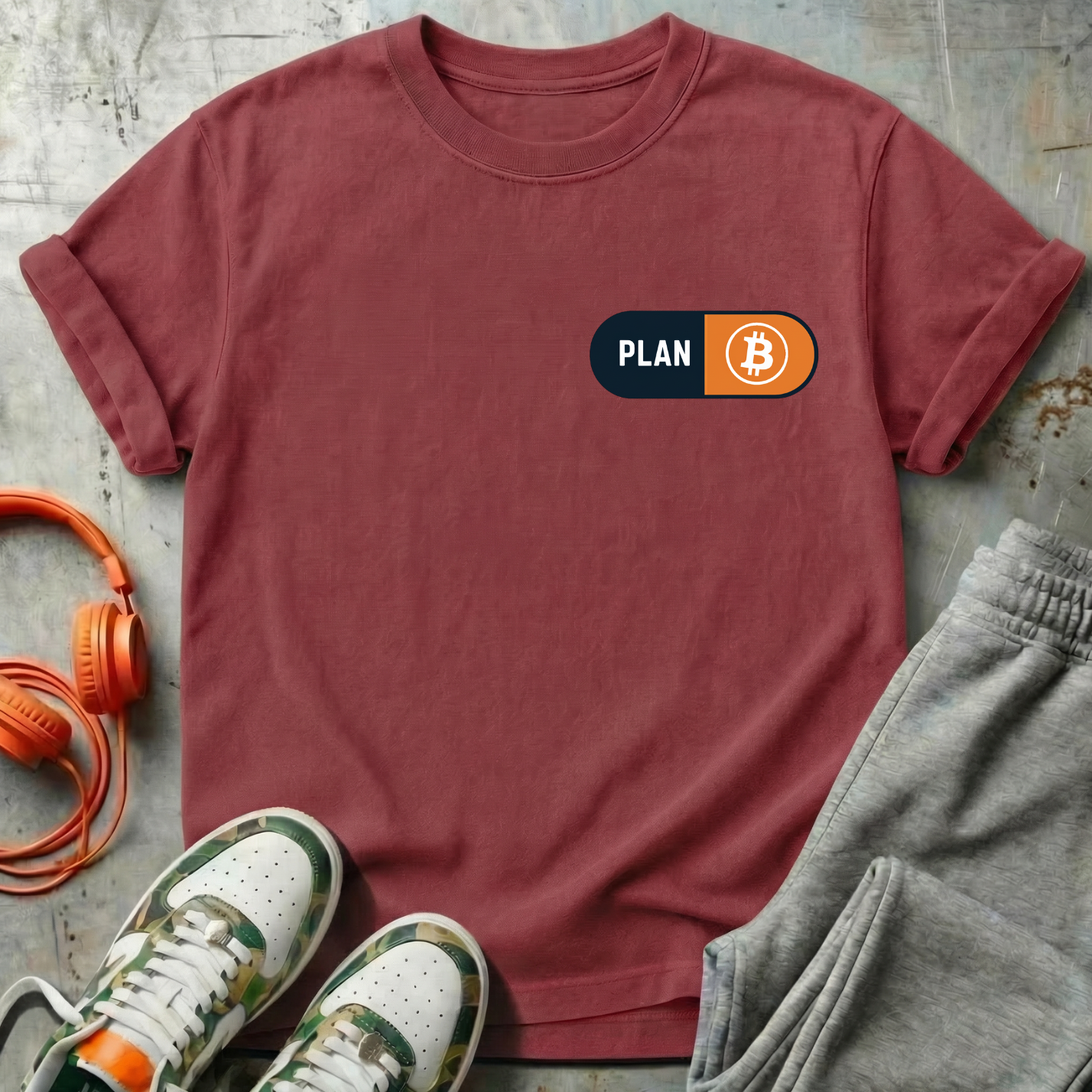 Plan B Bitcoin Pill Pocket Tee