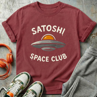 Satoshi Space Club Bitcoin UFO Tee