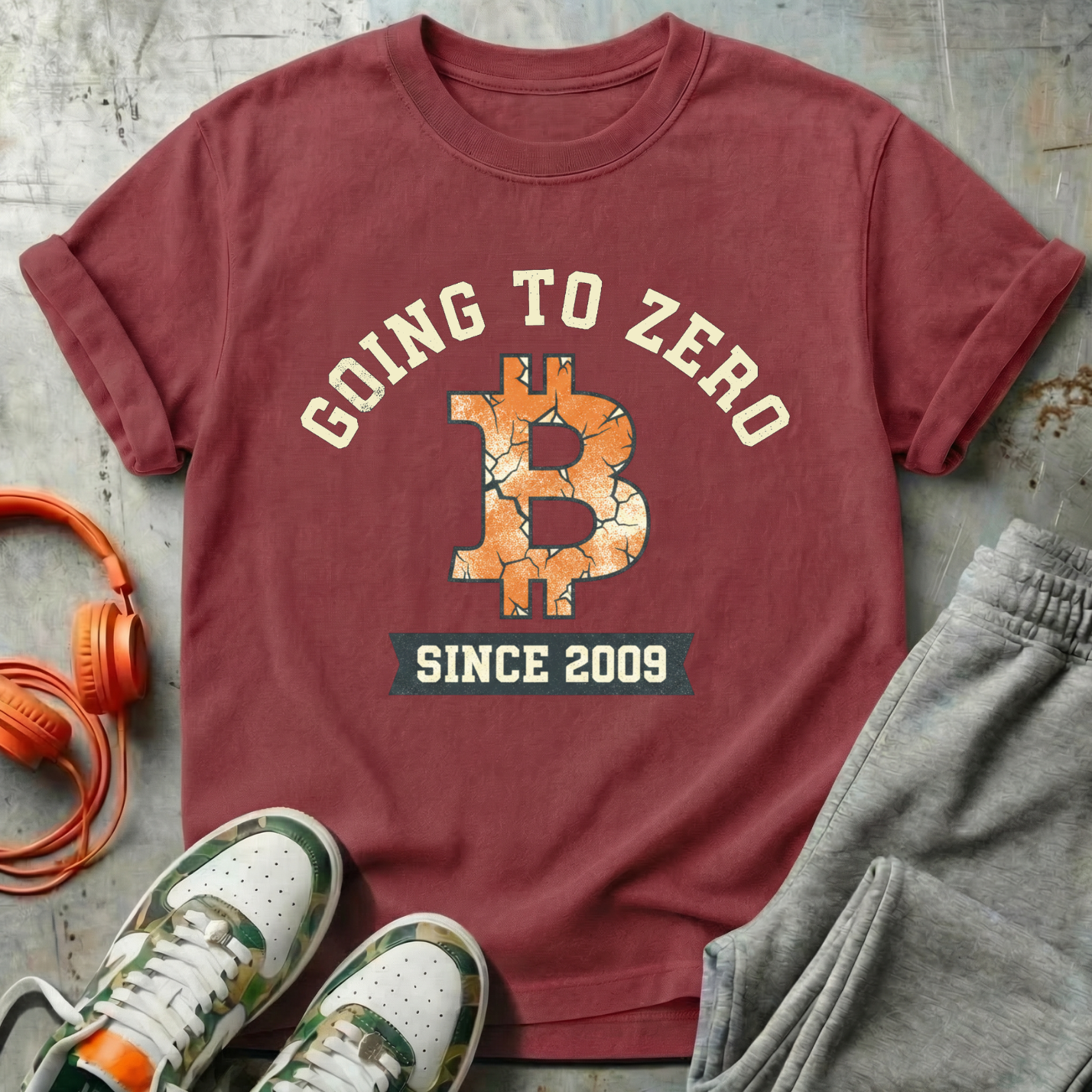 Bitcoin Going to Zero Since 2009 Tee