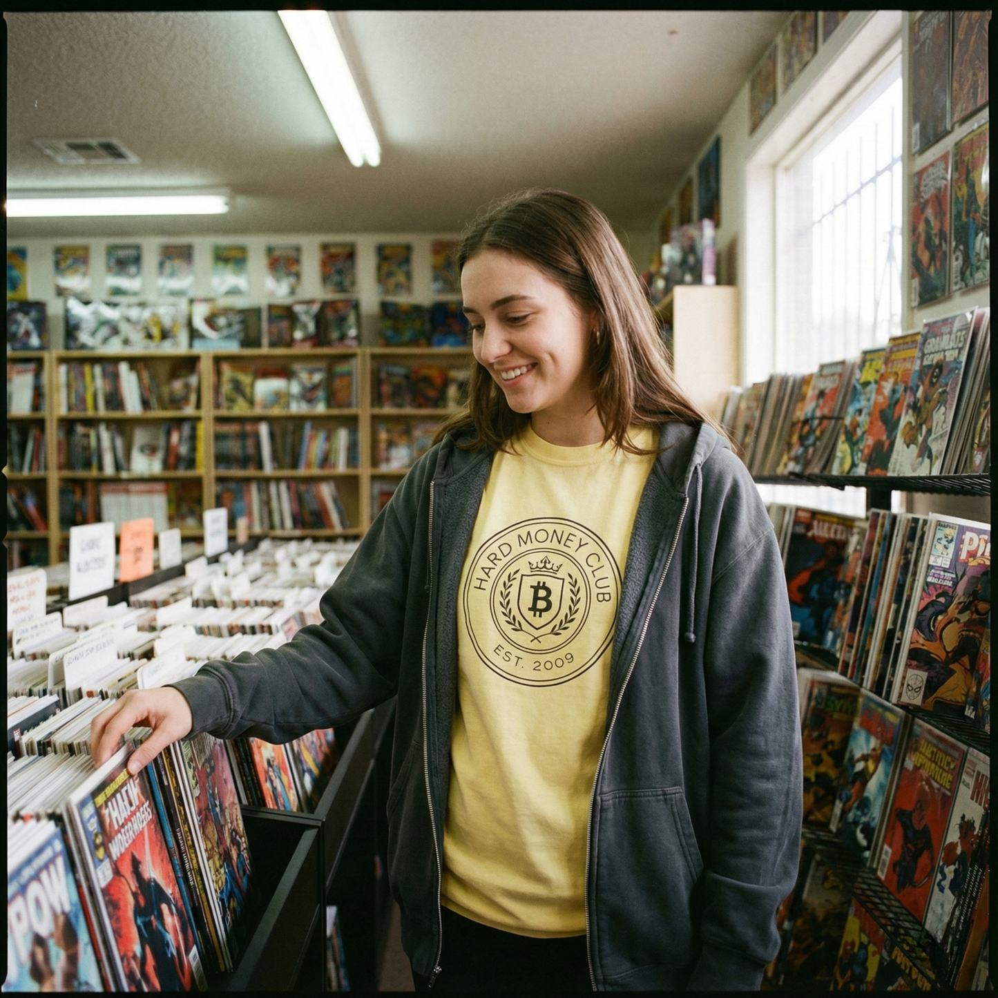 Hard Money Club Bitcoin - Comfort Colors Tee