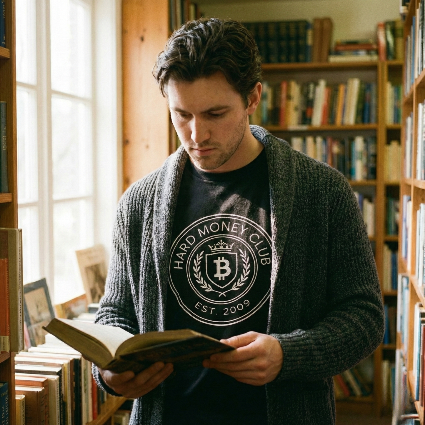 Hard Money Club Bitcoin - Comfort Colors Tee