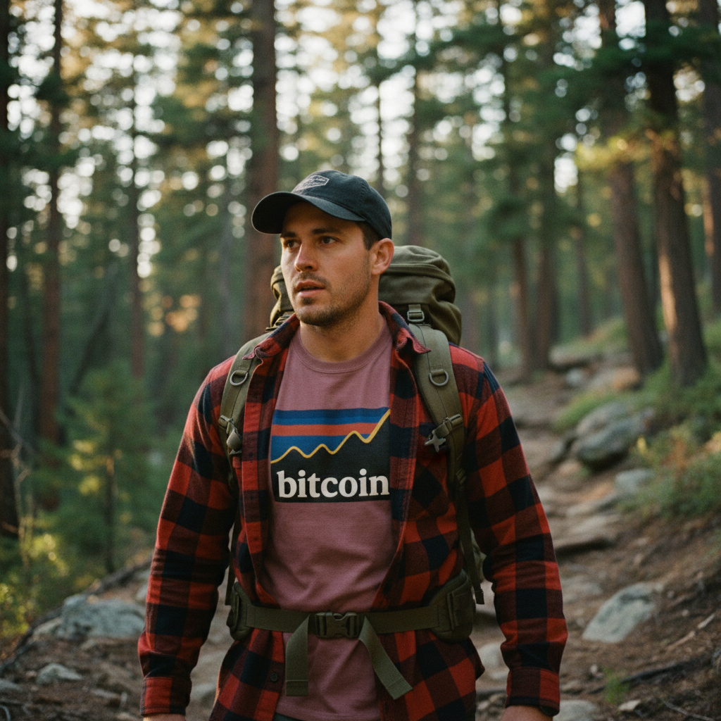Peak Supply Bitcoin Comfort Colors Tee Shirt