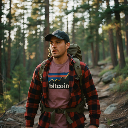 Peak Supply Bitcoin Comfort Colors Tee Shirt