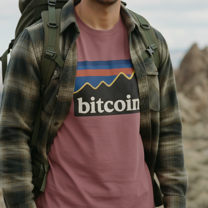 Peak Supply Bitcoin Comfort Colors Tee Shirt