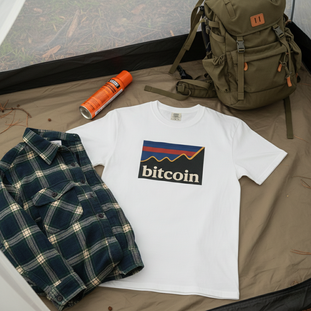 Peak Supply Bitcoin Comfort Colors Tee Shirt