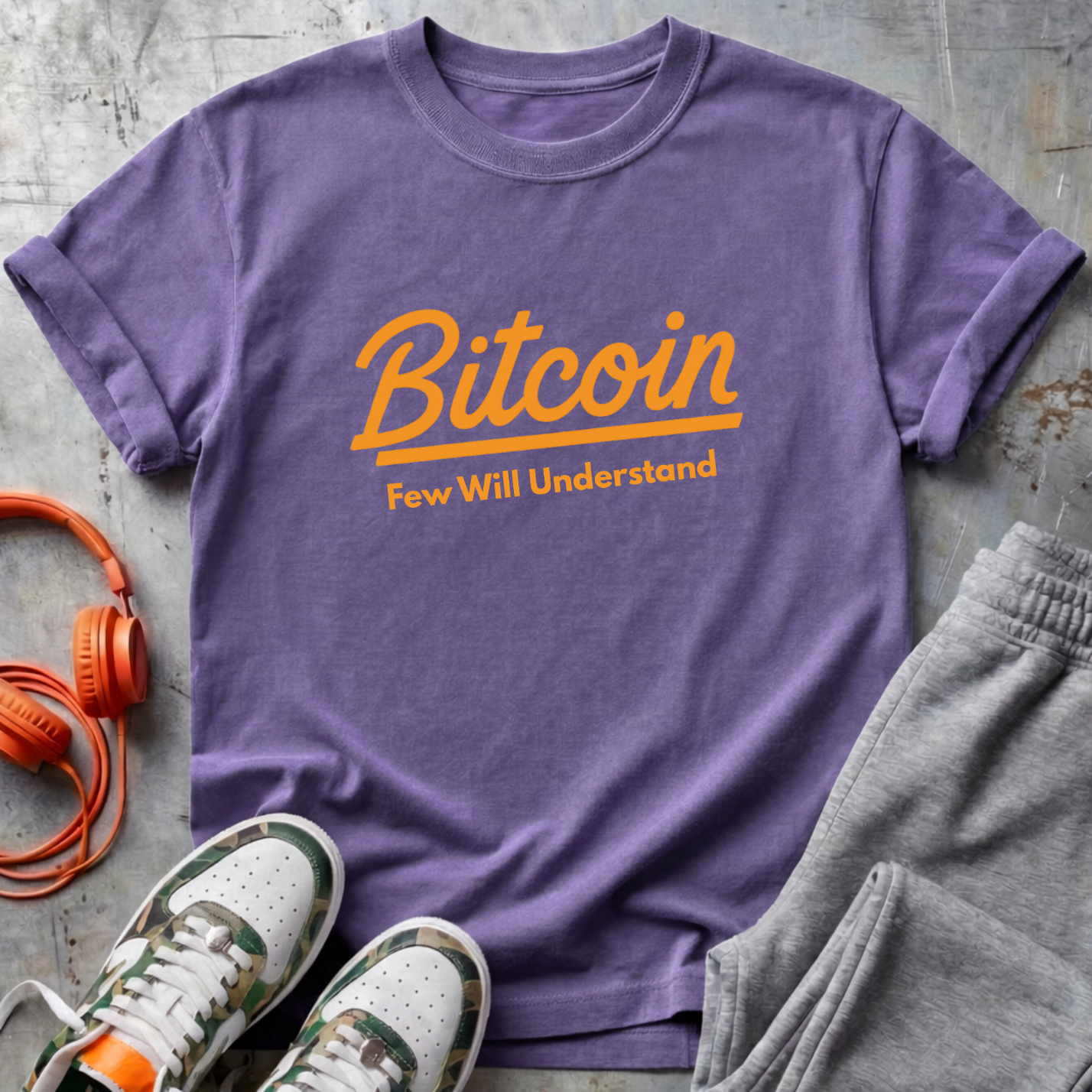 Bitcoin "Few Will Understand" Tee