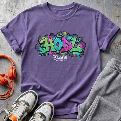 HODL Satoshi Graffiti Tee
