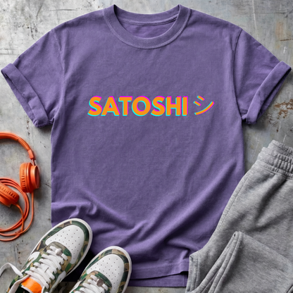Satoshi Katakana Smile Bitcoin Tee Shirt