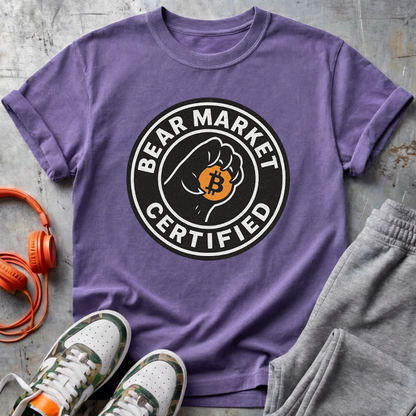 Bear Market Certified Bitcoin Tee