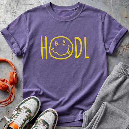 HODL Smiley Bitcoin Tee