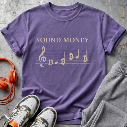 Sound Money Sheet Music Bitcoin Tee