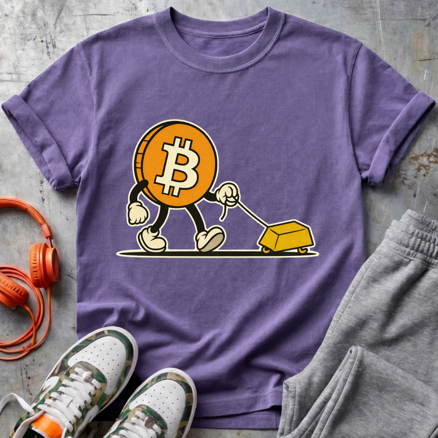 The Pet Rock Bitcoin Tee
