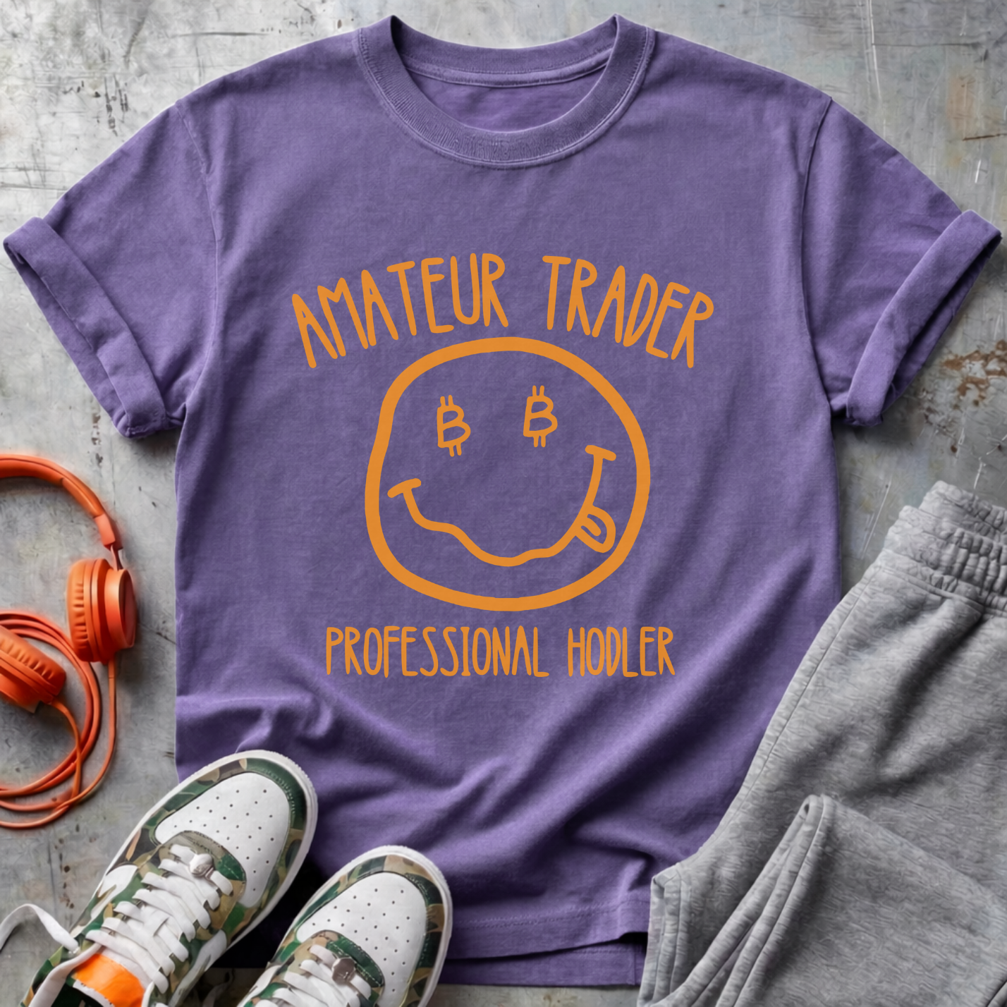 Amateur Trader, Professional Hodler Bitcoin Tee