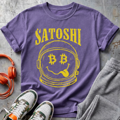 Satoshi Space Helmet Tee