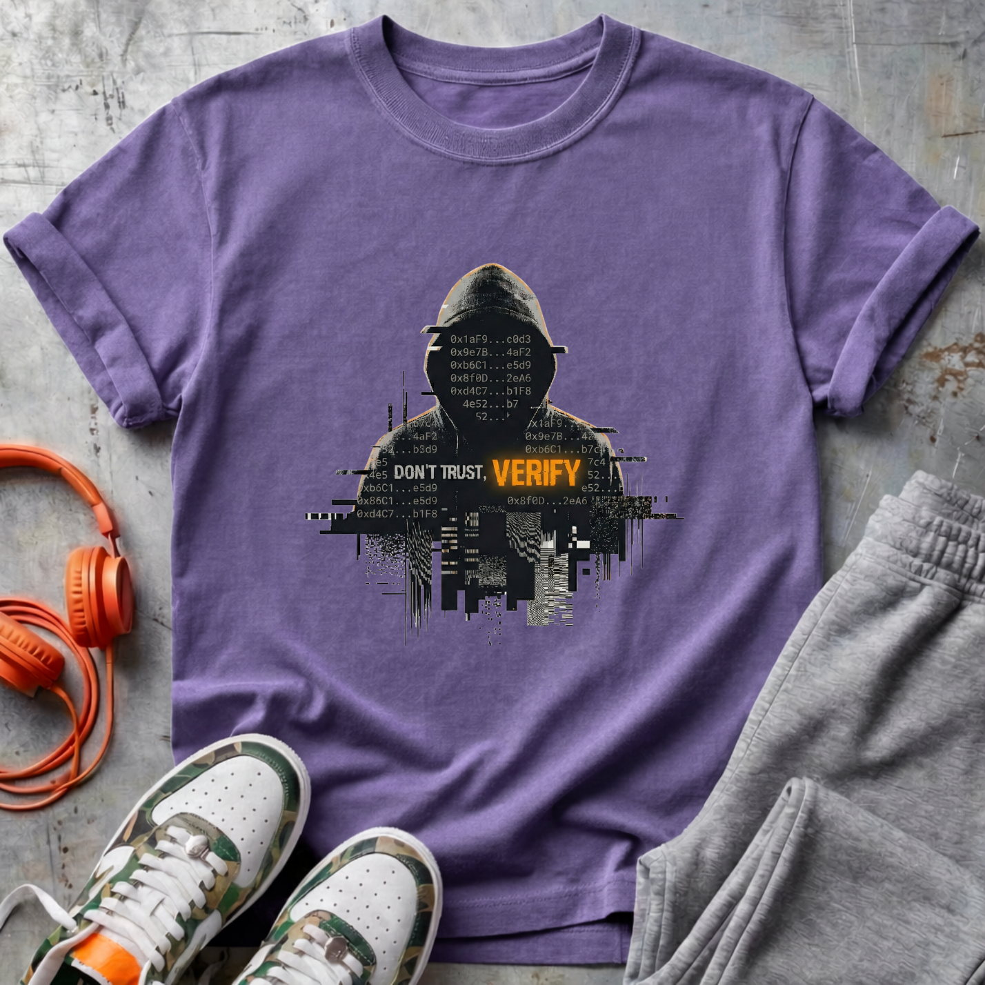 Don't Trust, Verify Satoshi Tee