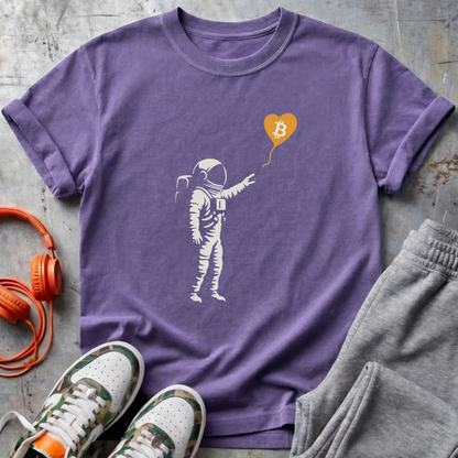 Astronaut Bitcoin Love Tee