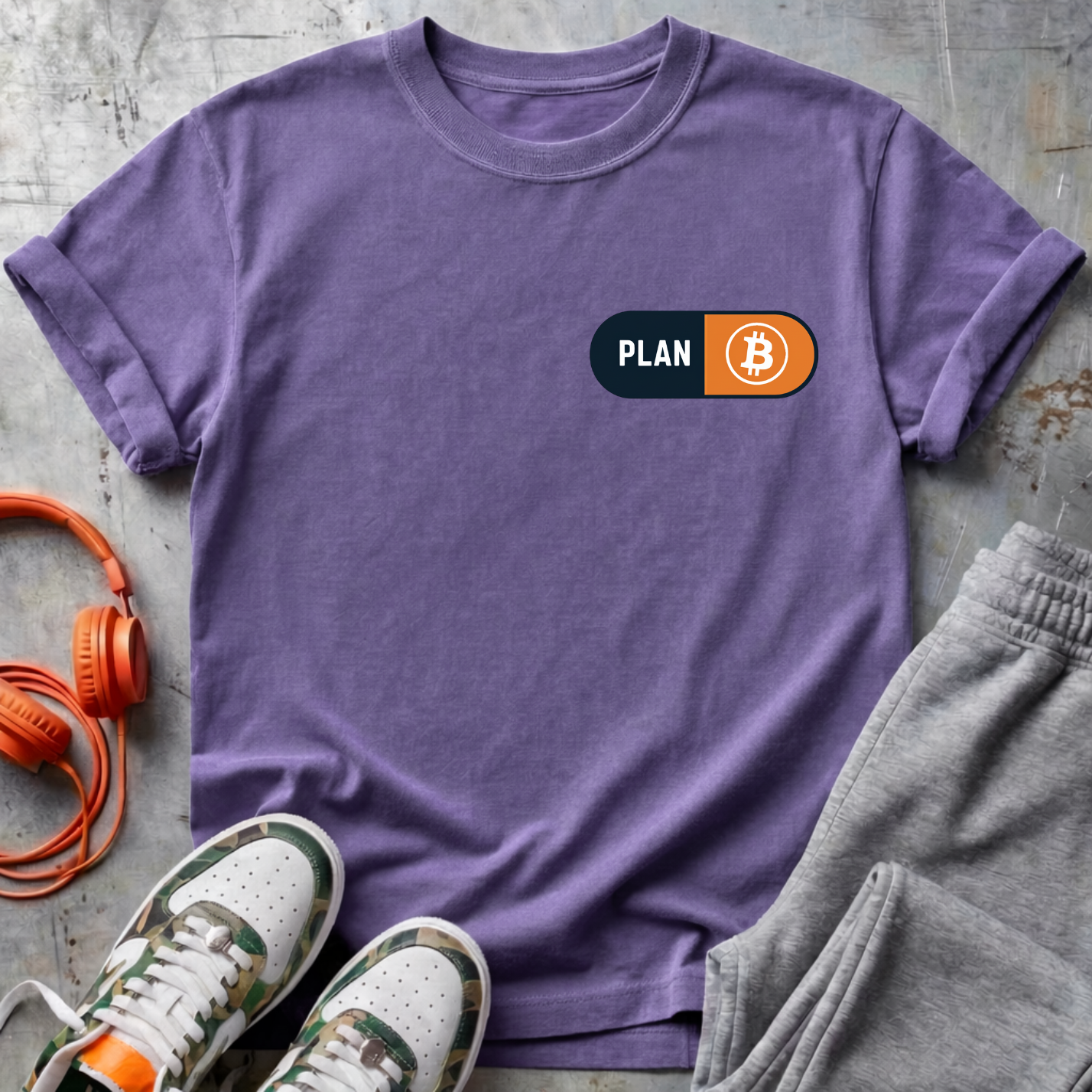 Plan B Bitcoin Pill Pocket Tee