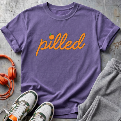 Orange Pilled Citrus Bitcoin Tee