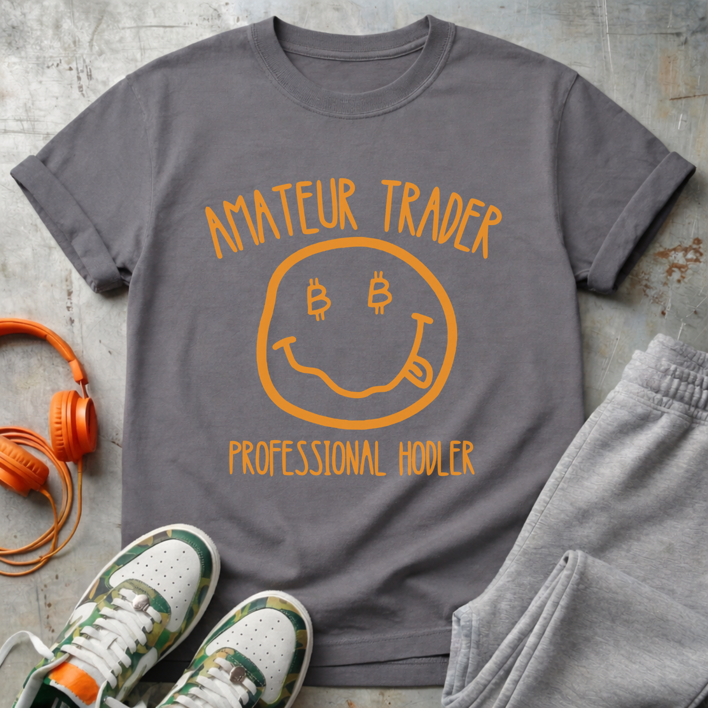 Amateur Trader, Professional Hodler Bitcoin Tee