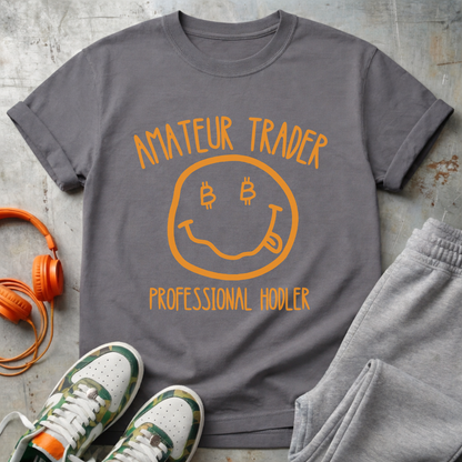 Amateur Trader, Professional Hodler Bitcoin Tee