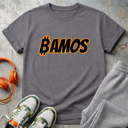 ₿AMOS - Bitcoin Comfort Colors Tee Shirt