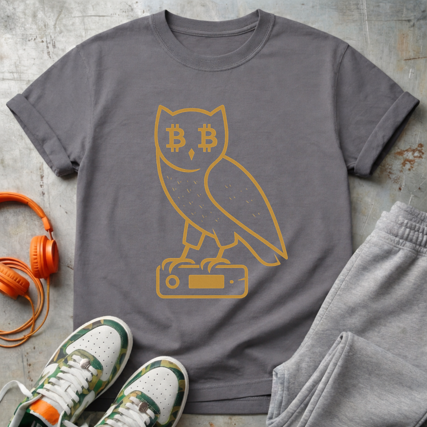 Bitcoin Owl T-Shirt