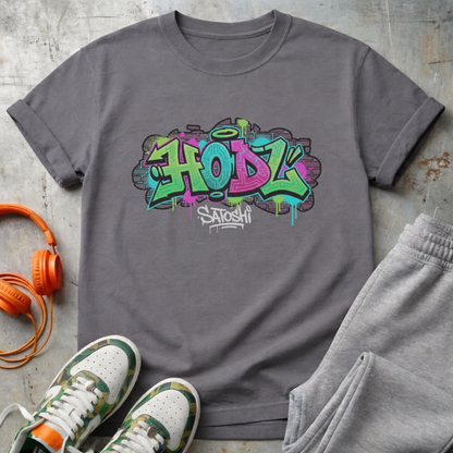 HODL Satoshi Graffiti Tee