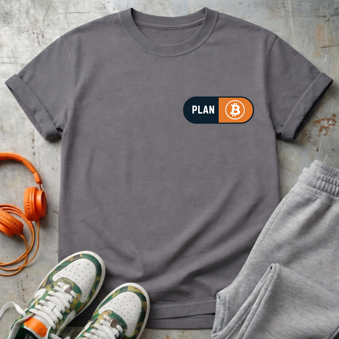 Plan B Bitcoin Pill Pocket Tee