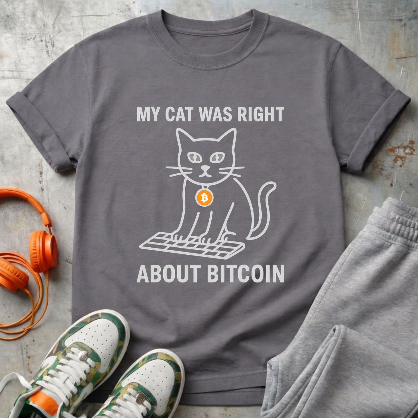 My Cat Was Right About Bitcoin Tee