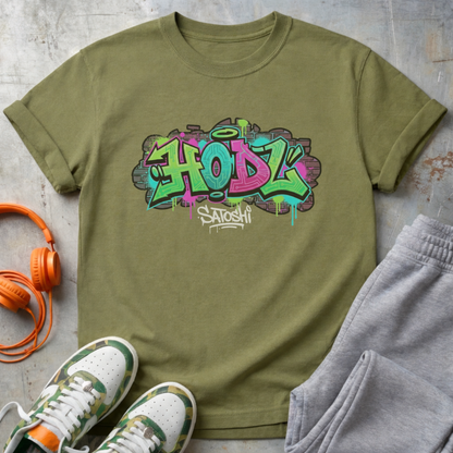 HODL Satoshi Graffiti Tee