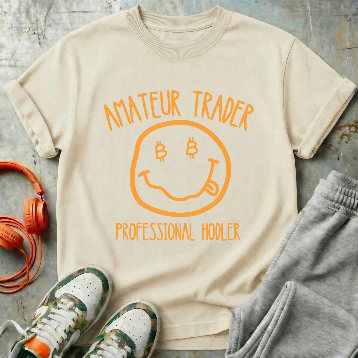 Amateur Trader, Professional Hodler Bitcoin Tee
