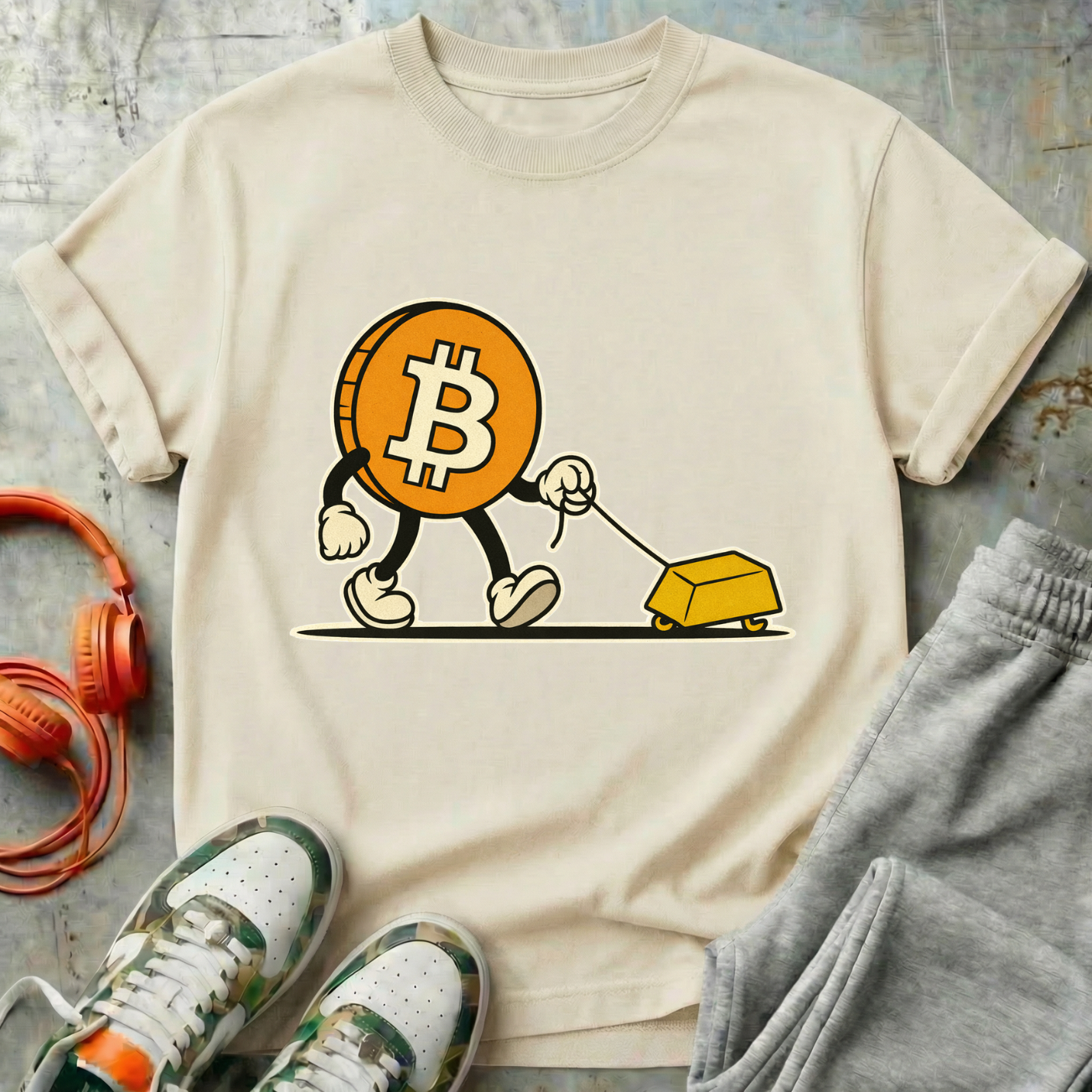 The Pet Rock Bitcoin Tee