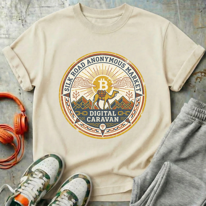 Silk Road Anonymous Badge Tee