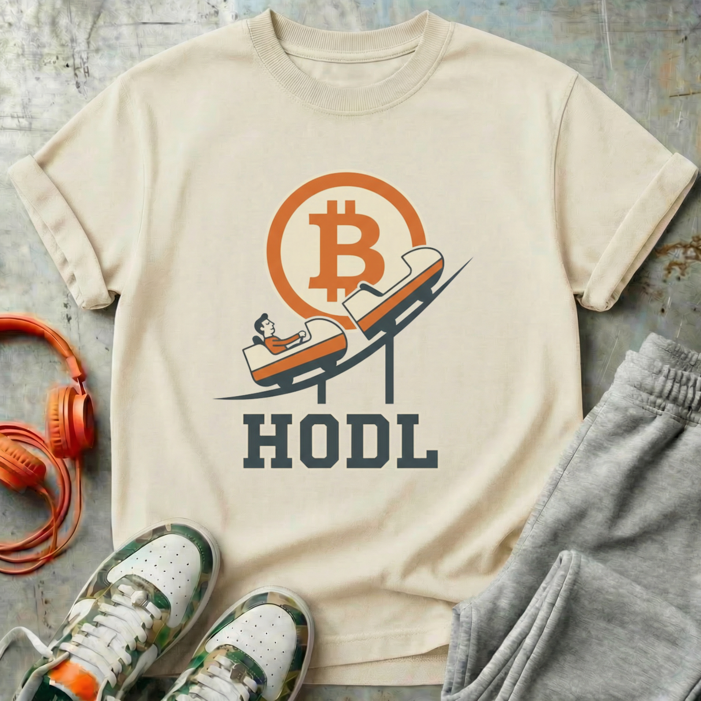 HODL Coaster Tee
